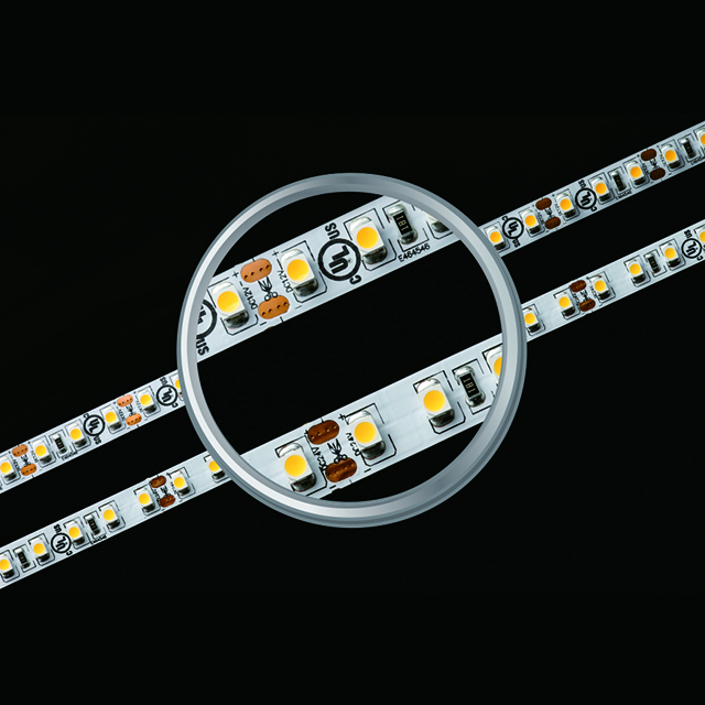 SMD3528 120LEDs 9.6W High Cri 8mm Bande Lumineuse Led Extérieure